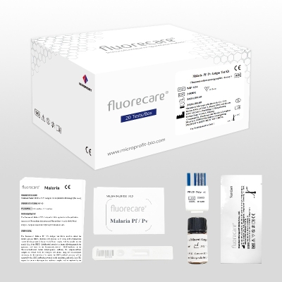 fluorecare Malaria Pf/Pv Antigen Test Kit (Immunochromatographic Assay) MF-124