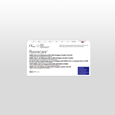 fluorecare SARS-CoV-2 & Influenza A/B & RSV Antigen Combo Test Kit (Colloidal Gold Chromatographic Immunoassay)