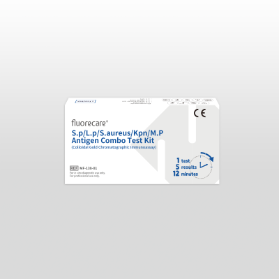 fluorecare S.p/L.p/S.aureus/Kpn/M.P Antigen Combo Test Kit (Colloidal Gold Chromatographic Immunoassay) MF-138