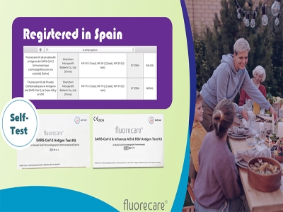 Fluorecare Selt-Test Version Registered in Spain