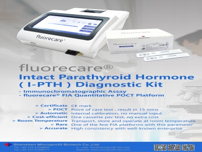 fluorecare® Intact Parathyroid Hormone ( I-PTH ) Diagnostic Kit