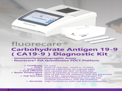 fluorecare® Carbohydrate Antigen 19-9 ( CA19-9 ) Diagnostic Kit
