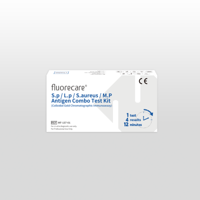 fluorecare S.p/L.p/S.aureus/M.P Antigen Combo Test Kit (Colloidal Gold Chromatographic Immunoassay)