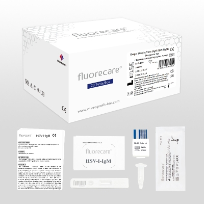 fluorecare Herpes Simplex Virus-1IgM (HSV-1IgM) Diagnostic Kit  MF-109