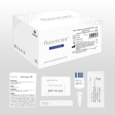 fluorecare Herpes Simplex Virus II IgG（HSV-II-IgG）Diagnostic Kit ( Immunochromatographic Assay) MF-96