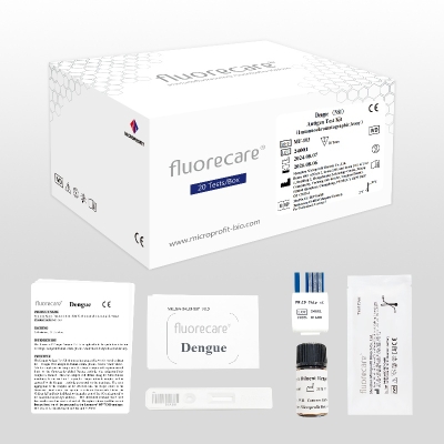 fluorecare Dengue Antigen Test Kit (Immunochromatographic Assay)  MF-103