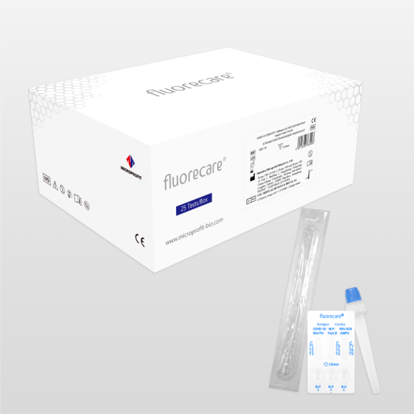fluorecare SARS-CoV-2/RhV/PIV/Influenza A/B / RSV/ADV/hMPV/M.P Antigen Combo Test Kit (Colloidal Gold Chromatographic Immunoassay) MF-139